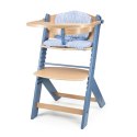 KINDERKRAFT Krzesełko do karmienia ENOCK Nordic Breeze z poduszką