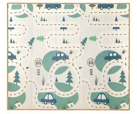 MILLY MALLY Mata piankowa składana Play Pastel Deer T1