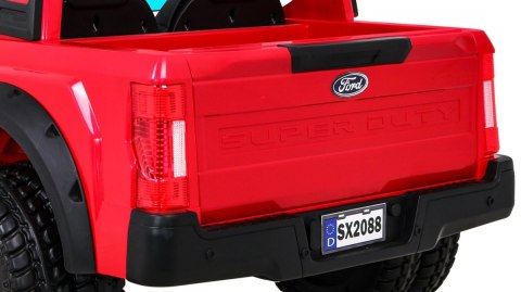 Pojazd Ford Super Duty Czerwony Pickup