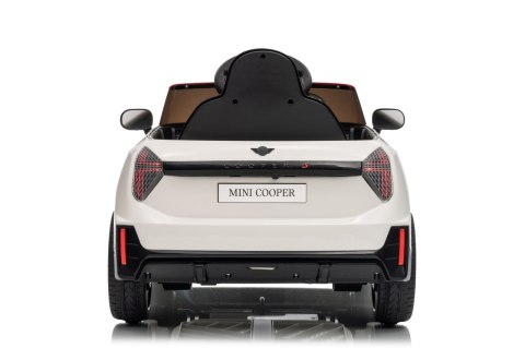 Pojazd Mini Cooper Biały
