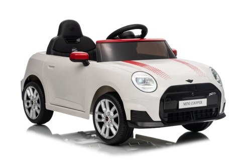 Pojazd Mini Cooper Biały