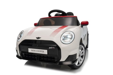 Pojazd Mini Cooper Biały