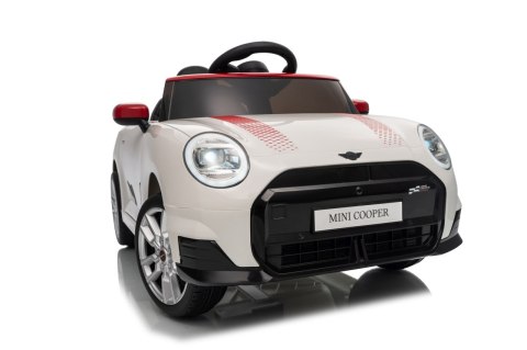 Pojazd Mini Cooper Biały