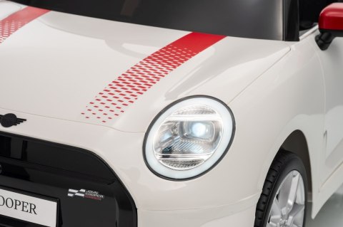 Pojazd Mini Cooper Biały