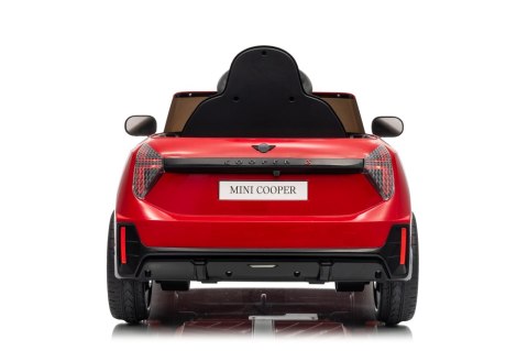 Pojazd Mini Cooper Czerwony