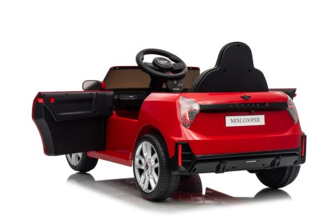 Pojazd Mini Cooper Czerwony