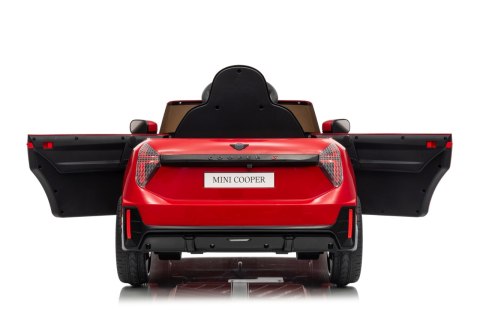 Pojazd Mini Cooper Czerwony