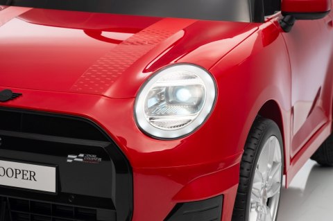 Pojazd Mini Cooper Czerwony