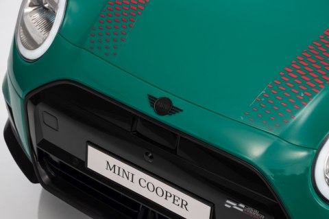 Pojazd Mini Cooper Zielony