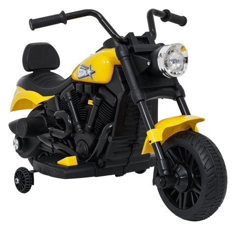 Pojazd Motor STAR Żółty