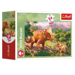 Puzzle - 54 MINI - Niesamowite dinozaury 3 - Trefl 54194