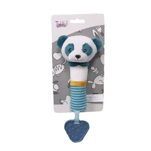 AXIOM 9552 Zabawka z dźwiękiem Panda niebieska 17 cm