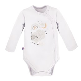 EWA 728234 MELLOW Body dł. rozpinane biały 50