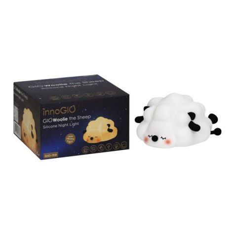 INNOGIO GIO-159 Silikonowa lampka nocna GIOwollie the sheep
