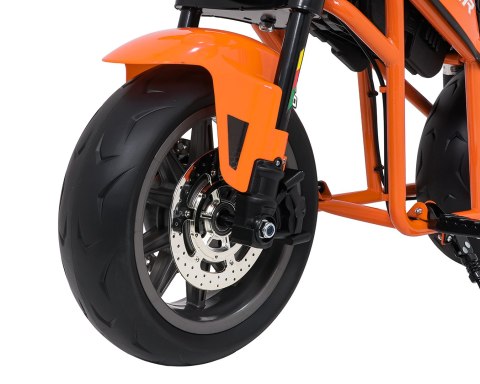 Pojazd Motor SUPERMOTO Pomarańczowy