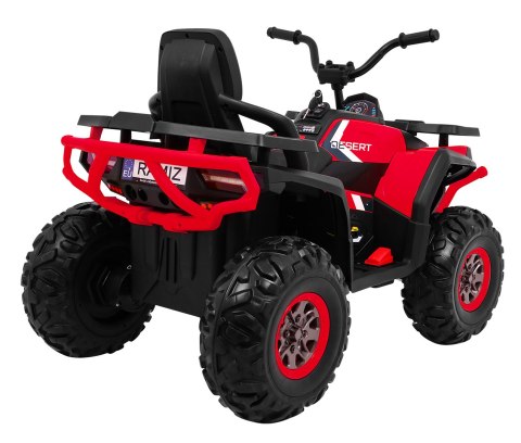 Pojazd Quad ATV Desert Czerwony