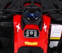 Quad XT-Speed dla dzieci Czerwony + Napęd 4x4 + EVA + Wolny Start + Radio MP3 + LED