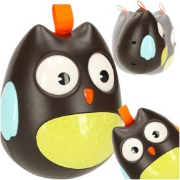 Wańka wstańka sowa sensoryczna kiwajka czarna