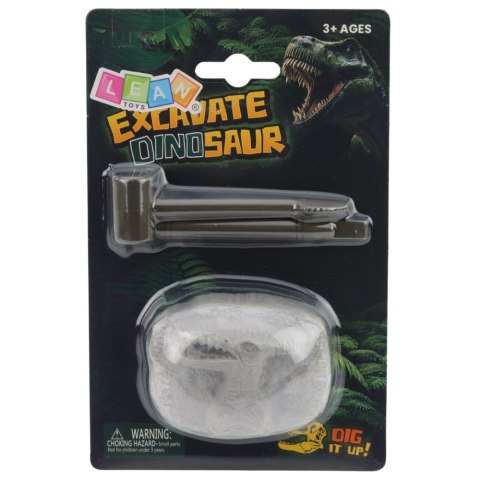 Zestaw Archeologiczny Wykopaliska Kamień z Dinozaurem Figurka Narzędzia