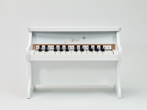 CLASSIC WORLD Drewniane Pianino dla Dzieci + Książeczka do Nauki