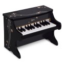 CLASSIC WORLD Pianino Czarne Drewniane Fantasy