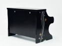 CLASSIC WORLD Pianino Czarne Drewniane Fantasy