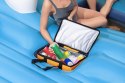Duża Wyspa do pływania 6-osobowa BESTWAY 373x264x73cm + Daszek + Torba termiczna + Siateczkowe dno + Oparcia
