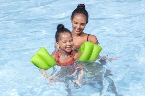 Rękawki do nauki pływania dla dzieci Zielone BESTWAY 25x20cm