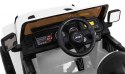 Jeep Wrangler Rubicon na akumulator dla dzieci Biały + Pilot