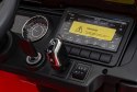 Jeep Wrangler Rubicon na akumulator dla dzieci Pomarańczowy + Pilot + Radio MP3 LED + Koła EVA