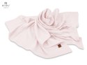 KIECZMERSKI Kocyk 75x100 cm MIMINU SOFT interlock bawełna 100% pudrowy róż