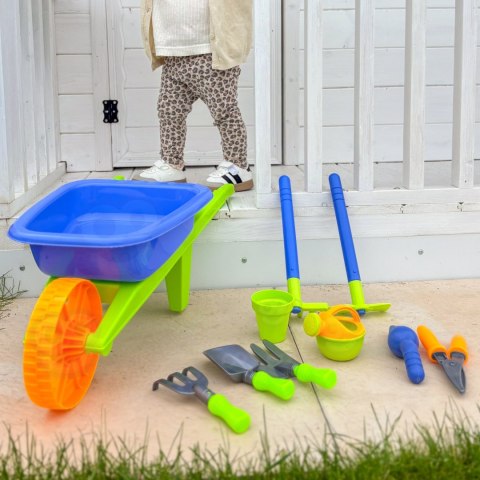 WOOPIE Taczka Ogrodowa Zestaw Małego Ogrodnika 13el.