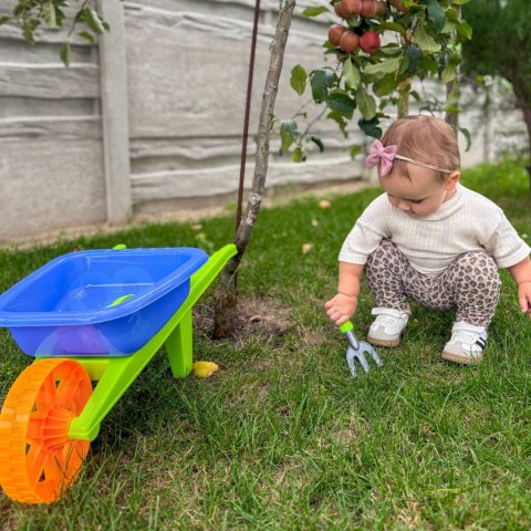 WOOPIE Taczka Ogrodowa Zestaw Małego Ogrodnika 13el.