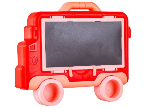 Wielofunkcyjna Dwustronna Tablica 2w1 Do Rysowania Malowania Zmazywalna Kredowa Stolik Różowa