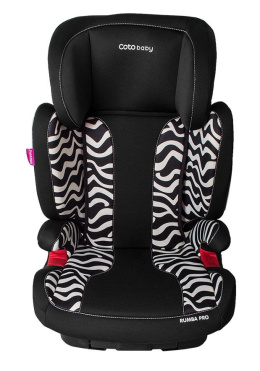 RUMBA PRO Coto Baby 15-36kg ISOFIX fotelik samochodowy - zebra