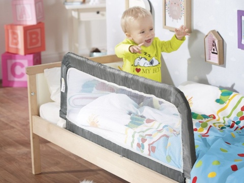 SAFETY 1st składana barierka ochronna do łóżka ( 2483551570 ) szara