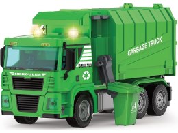 Ciężarówka Auto Samochód ŚMIECIARKA Do Rozkręcania W Walizce + Kosz Na Śmieci