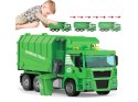 Ciężarówka Auto Samochód ŚMIECIARKA Do Rozkręcania W Walizce + Kosz Na Śmieci