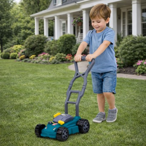 Kosiarka Ogrodowa Dla Dzieci Pchacz Światła Dźwięki Zielona