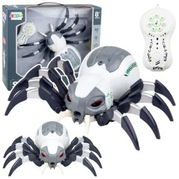 Pająk Robot Zdalnie Sterowany RC Efekt Dymu Światła Dźwięki