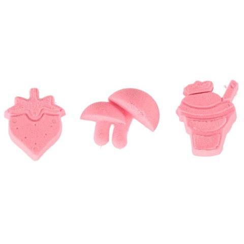 Piasek sensoryczny dla dzieci 1kg w woreczku różowy