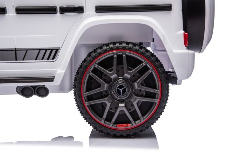Pojazd Mercedes G63 AMG LIFT Biały