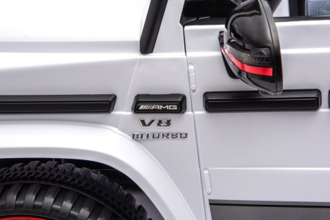 Pojazd Mercedes G63 AMG LIFT Biały