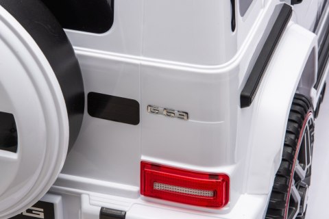 Pojazd Mercedes G63 AMG LIFT Biały