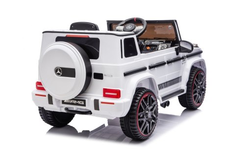 Pojazd Mercedes G63 AMG LIFT Biały