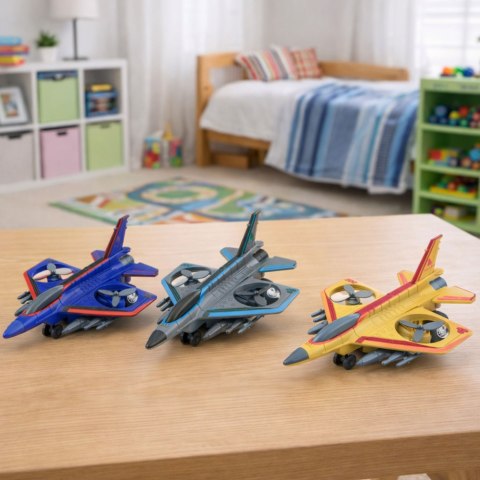 Samolot Myśliwski Bojowy Wojskowy Militarny Napęd Obracane Śmigła