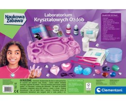 Clementoni 50398 Naukowa Zabawa Lab Laboratorium Kryształów Ozdobnych