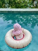 Kapelusz kąpielowy czapka UV english rose 12-24m S