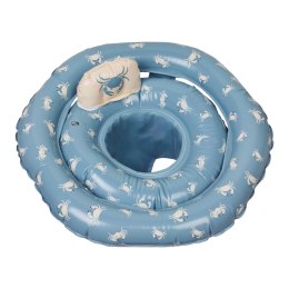 Koło do pływania Baby Blue Craby z siedziskiem