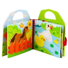 Książeczka Edukacyjna Sensoryczna Filcowa 3D Zwierzęta Domowe Farma